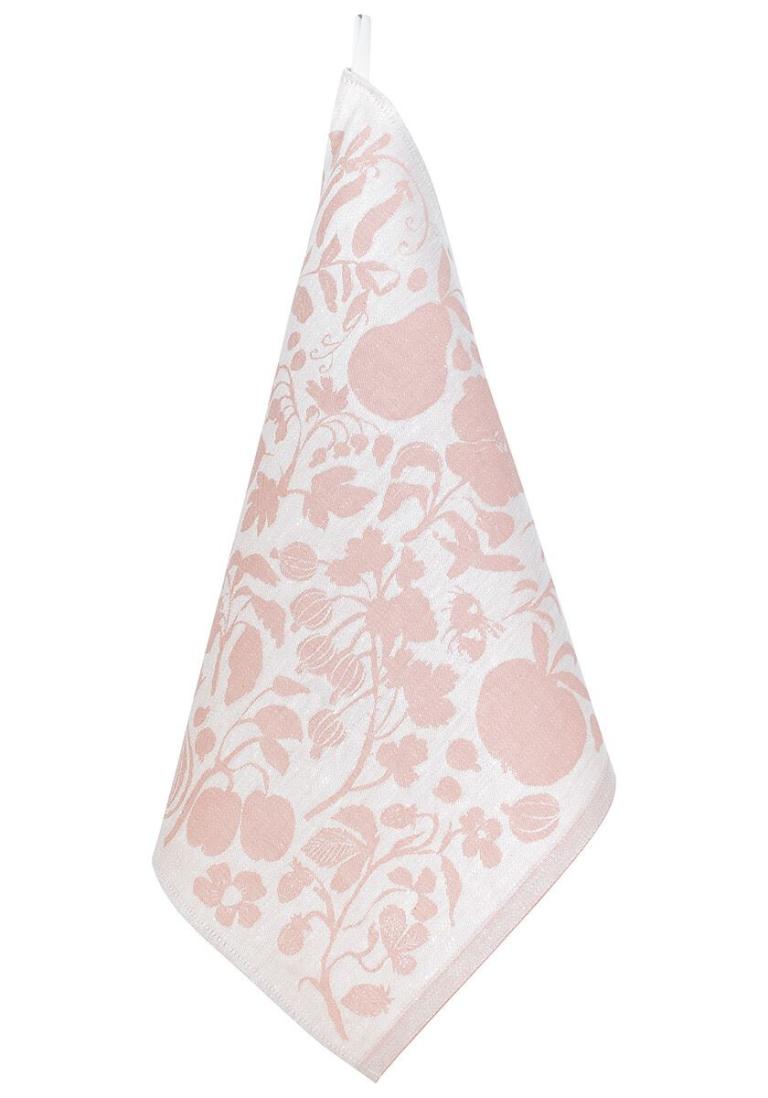 Lapuan kankurit Tuch-, Serviette, Geschirrtuch puutarha weiss-rosa