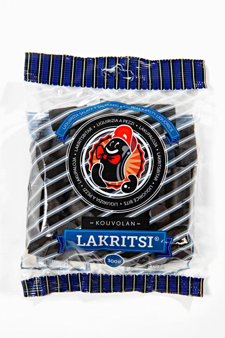 Kouvolan Lakritz Salmiak Lakritz Stückchen 300g